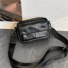 Xiao.p Fashion Men's High Quality Pu Leather Messenger Bag Casual CrossBody Bags Single Shoulder Handbag Trendy Male Handbags 2024 - buy cheap