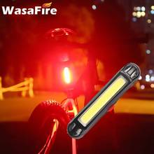 Luces traseras LED COB para bicicleta de montaña y carretera, lámpara de advertencia de seguridad, con USB, 4 modos 2024 - compra barato