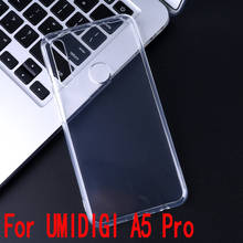 Водонепроницаемый чехол из ТПУ для UMIDIGI A5 A3 A7 S5 A3s Pro мобильный телефон, ультратонкий прозрачный силиконовый мягкий защитный чехол из ТПУ 2024 - купить недорого