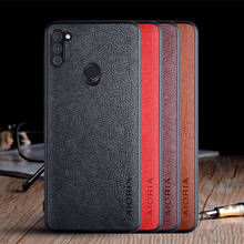 Funda de cuero para Samsung Galaxy M11, carcasa suave de lujo, Vintage 2024 - compra barato