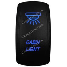 CABIN LIGHT Car Boat Blue Led 5 Pin Rocker Toggle Switch On Off 12v 24v Marine Grade Accessories for Carling Arb Narva 4x4 2024 - buy cheap