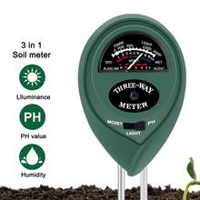 3 In 1 Soil Moisture Tester Garden Plant Flowers PH Tester  Humidity Light Meter Hydroponics Analyzer Gardening Detector Hygrom 2024 - buy cheap