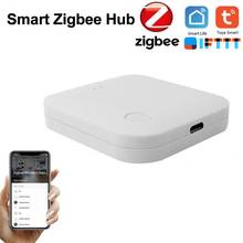 Tuya Zigbee Bridge Smart Gateway Wireless Remote Controller Zigbee Devices Via Smart Life APP Works With Alexa Google Home 2024 - buy cheap