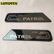 Pegatina de cuerpo de placa de identificación 3D inoxidable para Nissan Patrol, accesorios para 2010, 2011, 2012, 2013, 2014, 2015, 2016, 2017, 2018 2024 - compra barato