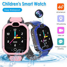 2021 New 4G Children's Smart Watch SOS Phone Watch Smartwatch For Kids With Sim Card Photo Waterproof Kids Gift For IOS Android 2024 - buy cheap