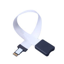 Гибкий Удлинительный кабель TF для micro SD, Удлинительный кабель TF на молнии, удлинитель для карты памяти, шнур, 48 см 2024 - купить недорого