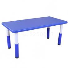 New Kindergarten Tables And Chairs With Thick Plastic Children's Luxurious Elevator Desks Students Learning Table Rectangular Ta 2024 - buy cheap