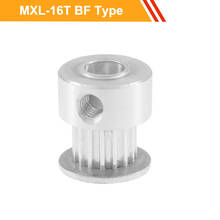 Polea De distribución MXL 16T, 7mm/11mm de ancho, correa tipo MXL CNC, 4/5/6/6, 35mm de diámetro, rueda de polea de aluminio 2024 - compra barato