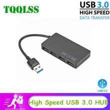 TQQLSS USB3.0 Adapter for Laptop PC High Speed USB 3.0 Hub External 4 Ports Adapter Splitter USB Expander Computer Accessories 2024 - buy cheap