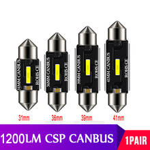 Festoon-bombilla Led CSP 1860 Canbus c5w C10W, luz de lectura Interior para matrícula de coche, 31mm, 36mm, 39mm, 41mm, 12V, 24V, sin errores, 2 uds. 2024 - compra barato