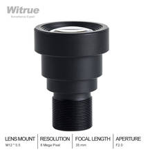 Witrue-lente de cámara de 8 megapíxeles, lente fijo M12 de 35mm, 1/1, 8 pulgadas, larga distancia de visión para cámara de seguridad IP IMX334/OS08A10 de 8MP 2024 - compra barato