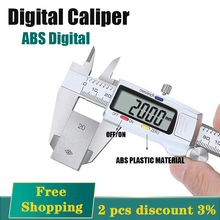Digital Metal Caliper Electronic Vernier Caliper tool Micrometer Ruler  Measuring Tools ABS Plastic Shell  0-150mm Calipers 2024 - buy cheap