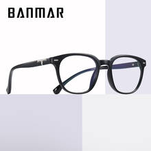 Banmar tr90 anti azul óculos de luz mulher homem óculos de computador miopia prescrição óculos 2024 - compre barato