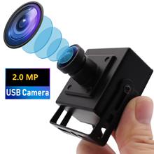 2 Мп веб-камера 1080P HD Mini CMOS OV2710 UVC OTG 30fps/60fps/100fps 170 градусов объектив рыбий глаз широкоугольная камера видеонаблюдения USB 2,0 2024 - купить недорого