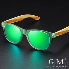 Gm masculino/feminino moda óculos de sol polarizados de madeira atividades ao ar livre condução para s5086 2024 - compre barato
