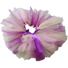 Girls Tutu Skirt Ballet Dance Skirt  Fluffy Hande Made Tulle Skirt Kids Clothing Rainbow Color Costume Wear  2024 - buy cheap