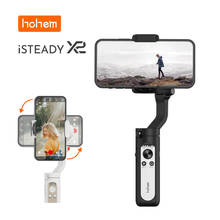 Hohem iSteady X2 смартфон карданный 3-осевой Ручной Стабилизатор стабилизация изображения для iPhone 11 12 Pro Max Android мобильных телефонов Vlog 2024 - купить недорого