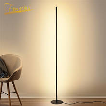 Lámpara de pie LED de atenuación para sala de estar, Luminaria de aluminio, estilo nórdico minimalista, para escritorio, decoración interior 2024 - compra barato