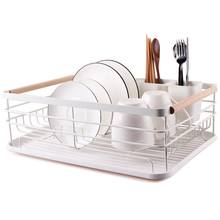 Iron Kitchen Dish Drying Rack Tableware Drainer Storage Basket Shelf Forks Bowl Plate Dishes Holder Drainer Sink Organizer 2024 - buy cheap