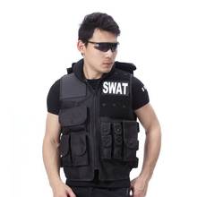 Genuine Man's Tactical Vest ,bulletproof Vest Model Molle Tactical Black Vest Cs Vest Swat Protective Equipment 2024 - buy cheap