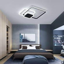Lámpara de techo LED moderna y a la moda para dormitorio, sala de estar, sala de estudio, lámpara de techo interior, iluminación de araña simple 2024 - compra barato
