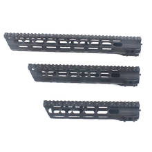 AR15 M4/M16 свободный поплавок M-Lock Quad Rail Handguard Picatinny Rail с цилиндрической гайкой для охоты 2024 - купить недорого