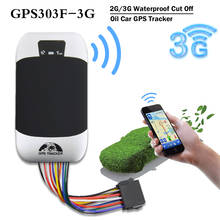 Rastreador GPS GPS303F-3G, dispositivo de seguimiento en tiempo Real para localizador de vehículos, con alarma de trabajo ACC, SOS, geovalla, función impermeable 2024 - compra barato