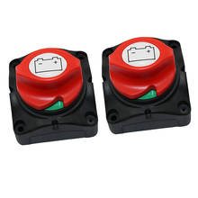 2 Packs 400A Battery Disconnect Cut On/Off Rotary Switch Car Boat RV Switch 2024 - buy cheap