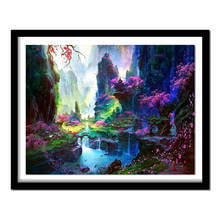 Diamond  "Landscapes" Wall Art Needlework 5D Diamond Embroidery Full Sets Home Decoration DIY Painting 2024 - buy cheap