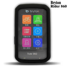 Generic Bike Gel Skin Case & Screen Protector Cover for Bryton Rider 860 GPS Computer Case for R860 Bryton Rider 860 2024 - buy cheap