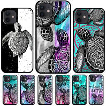 Sea turtle shell ocean pattern art Phone Case For iPhone 13 11 Pro Max 12 13 mini X XR XS Max 8 7 Plus SE 2020 Cover Shell 2024 - buy cheap