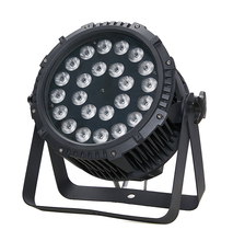 24X18W 24x12W IP65 waterproof led Par Lights, RGBWA+UV 6in1 LED PAR DMX512 control professional stage DJ equipment disco lights 2024 - buy cheap