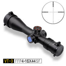 Discovery-mira telescópica compacta para Rifle de caza, visor óptico para francotirador, pistola de aire táctica, compatible con 308win, 4-16X44 SF FFP, VT-3 2024 - compra barato