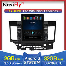 Dvd player multimídia para carro, 4g lte, 9.7 polegadas, android, rádio, vídeo player, gps de navegação, 2 din, para mitsubishi lancer 10 cy 2007-2011 2024 - compre barato