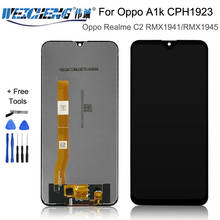 Pantalla LCD negra de 6,1 pulgadas para Oppo A1k CPH1923/Oppo Realme C2 RMX1941 RMX1945, montaje de digitalizador con pantalla táctil 2024 - compra barato