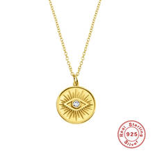 BOAKO Ангел ожерелье глаза для женщин 2020 серебро 925 ювелирные изделия ожерелья подвески ожерелье ювелирные изделия ожерелье бижутерия для женщин #11,6 2024 - купить недорого