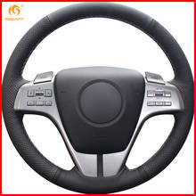 MEWANT Black Artificial Leather Car Steering Wheel Cover for Mazda 6 Atenza 2009 2010 2011 2012 2013 Interior Accessories Parts 2024 - buy cheap