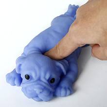 Squishyies Antistress Dog Toy Soft Pug Puppy Squeeze Healing Fun Kawaii Reliever Fidget Toys Squishy Slow Rising 2024 - compre barato