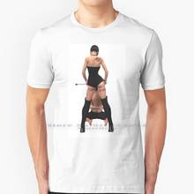 Dominatrix With Her Slave / Femdom To Her Slave T Shirt 100% Pure Cotton Femdom Dominatrix Mistress Chastity Slave Pain 2024 - buy cheap