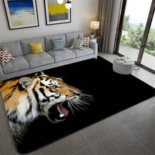 3d мультфильм детские коврики для гостиной спальни коврики для детской комнаты Коврики для кухни гостиной большой тигр лев ковер домашний декор 2024 - купить недорого