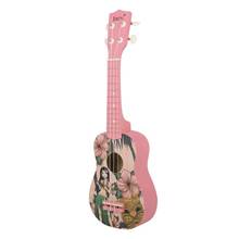 Pink 21" Ukulele Basswood Uke Mini Guitar Musical Instrument for Beginner 2024 - buy cheap