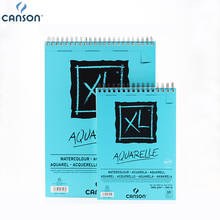 Canson XL Watercolor Paper Book AQUARELLE Coil Book 30Sheets 300g Sketching Gouache Acrylic Painting 2024 - buy cheap