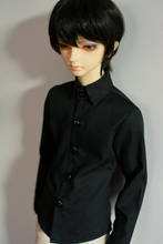 D01-P577 кукла ручной работы одежда 1/4 1/3 uncle MSD SSDF SD кукла аксессуары черная рубашка 1 шт. 2024 - купить недорого