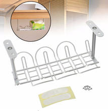 Under Desk Cable Management Tray Storage Organizer Wire Cord Power Charger Plug 2024 - buy cheap