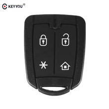 KEYYOU New 4 Buttons Auto Car Key Case Shell For Brazil Positron Alarm Remote Key Cover Shell Auto Parts Styling Repalcement 2024 - buy cheap