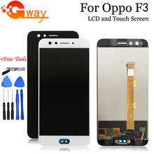 FSTGWAY For OPPO F3 LCD Display+Touch Screen 100% Tested Screen Digitizer Assembly Replacement For Oppo F3 CPH1609 2024 - buy cheap