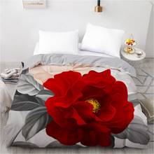 3D Duvet Cover Custom 240x220 200x220 Comforter/Quilt/Blanket case Adult Queen King Bedding For Wedding Floral Microfiber 2024 - buy cheap