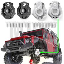 2pcs Metal Axle Cover Protect Cap For 1/10 Rc Crawler Car Trx-4 Trx 4 Metal Turns To Cover Door Bridge Cover TRAXXAS #8251 2024 - buy cheap