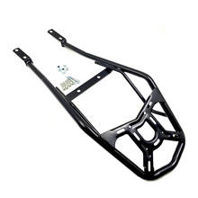 Motocicleta preto bagageiro suporte rack titular alforje prateleira de carga kit para cfmoto nk250 250nk 2024 - compre barato