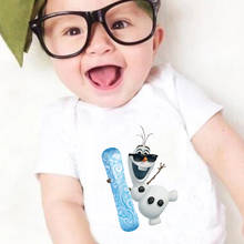 Pelele de Frozen Olaf para bebé, mono infantil para recién nacido, ropa de dormir, ropa de escalada de una pieza 2024 - compra barato